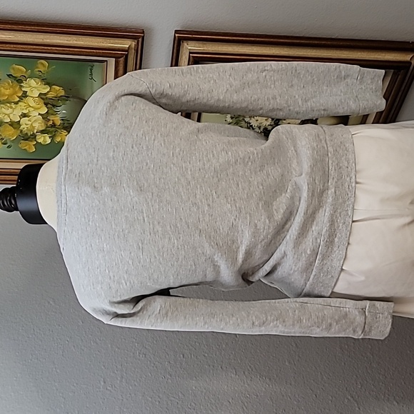 SEGA Sonic the Hedgehog kids large sweatshirt grey white blue - Picture 4 of 11